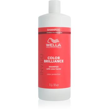 Wella Professionals Invigo Color Brilliance Balsam pentru parul ondulat, aspru si gros pentru păr vopsit 1000 ml