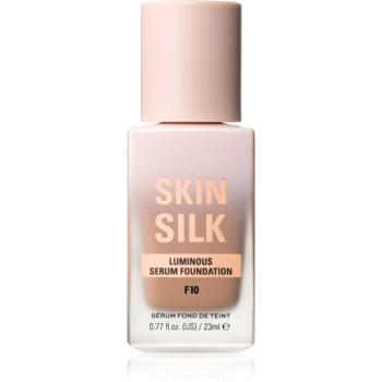 Makeup Revolution Skin Silk Serum Foundation Machiaj usor cu efect de luminozitate culoare F10 23 ml