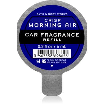 Bath & Body Works Crisp Morning Air parfum pentru masina rezervă 6 ml