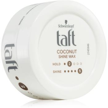 Schwarzkopf Taft Coconut Shine ceara de par ofera hidratare si stralucire 75 ml