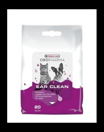 VERSELE-LAGA Oropharma Ear Clean servețele pentru curățarea urechilor (câini și pisici) 20 buc.