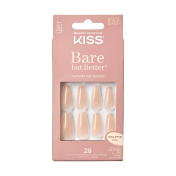 KISS Unghii adezive Bare but Better Nails - Nude Drama 28 buc