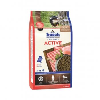 BOSCH Active, Pui, hrană uscată câini activi, 15kg