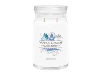 Yankee Candle Lumânare aromatica Signature sticla mare Snow Globe Wonderland 567 g