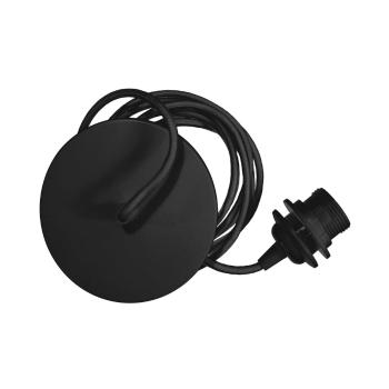 Cablu pentru lustră UMAGE Rosette, lungime 210 cm, negru