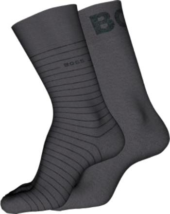 Hugo Boss 2 PACK - șosete pentru bărbați BOSS 50503547-033 39-42