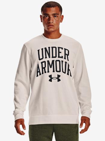 Under Armour Rival Terry Crew Tricou Alb