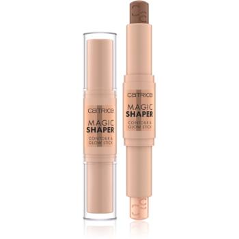 Catrice Magic Shaper autobronzant și iluminator stick culoare 040 - Deep 9 g