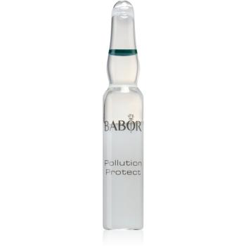 Babor Ampoule Concentrates Pollution Protect ser regenerator pentru protecție împotriva poluării externe 7x2 ml