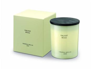 Cereria Mollá Lumânare cremoasă parfumată Velvet Wood (Candle) 230 g