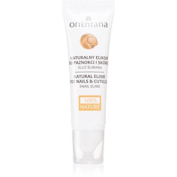 Orientana Snail Natural Elixir For Nails & Cuticles Cremã reparatorie pentru unghii și cuticule 7,5 ml