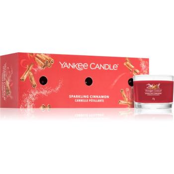 Yankee Candle Sparkling Cinnamon set cadou de Crăciun