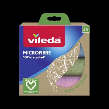 Lavetă Vileda Micro din fibre reciclate, 3 buc.