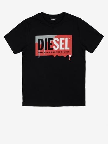 Diesel Tricou pentru copii Negru