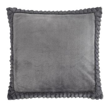 Pernă decorativă 55x55 cm Velvet and Faux Fur – Catherine Lansfield