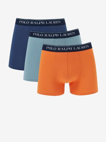 Polo Ralph Lauren Boxeri, 3 bucăți Albastru