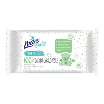 Linteo Servetele umede  Baby 100% Biodegradable 48 buc