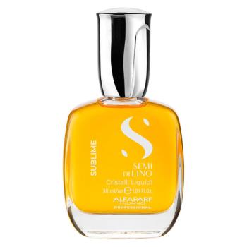 Alfaparf Milano Ser iluminator pentru păr Semi Di Lino Sublime (Cristalli Liquidi) 30 ml