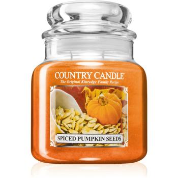 Country Candle Spiced pumpkin Seeds lumânare parfumată 453 g