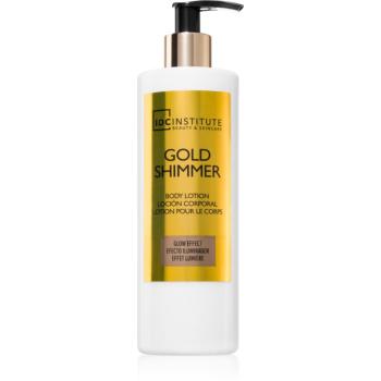 IDC Institute Gold Shimmer loțiune de corp hidratantă 400 ml