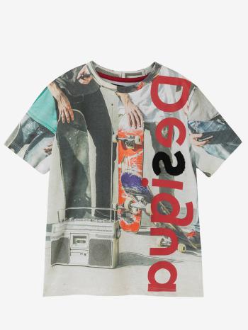 Desigual TS Jurgen Tricou pentru copii Gri