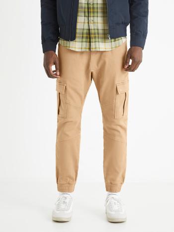 Celio Cargo Pantaloni Bej