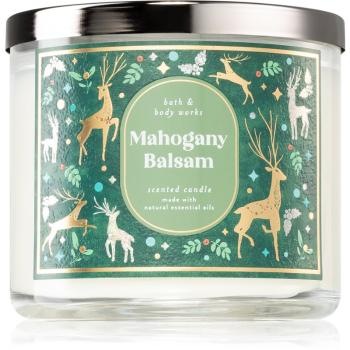 Bath & Body Works Mahogany Balsam lumânare parfumată 411 g