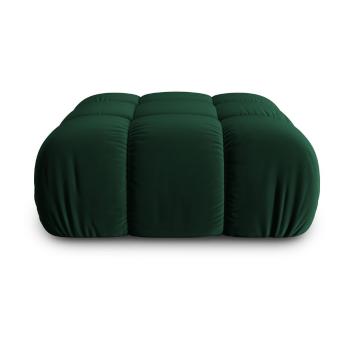 Taburet modular verde cu tapițerie din catifea Bellis – Micadoni Home