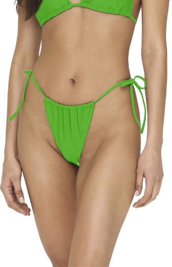 ONLY Chiloți costum de baie pentru damă ONLCARRIE Brazilian 15282102 Green Flash XS