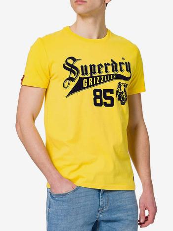 SuperDry Collegiate Graphic Tricou Galben