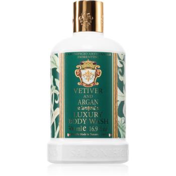 Saponificio Artigianale Fiorentino Vetiver and Argan gel de duș pentru toate tipurile de piele 500 ml