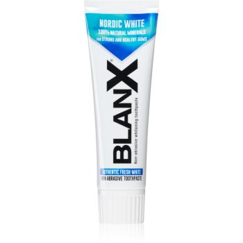 BlanX Nordic White pasta de dinti pentru albire cu minerale 75 ml