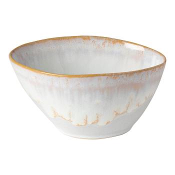 Bol din gresie ceramică Costa Nova Brisa, ⌀ 16 cm, alb - bej