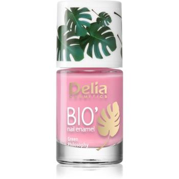 Delia Cosmetics Bio Green Philosophy lac de unghii culoare 619 Chocolate 11 ml