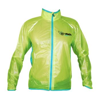 
                 HAVEN Jachetă rezistentă la vânt de ciclism - RAINSHIELD - verde/albastru  
            