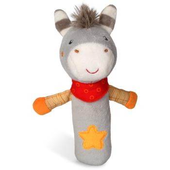 NUK Happy Farm jucărie fluierătoare moale 3m+ Donkey 1 buc