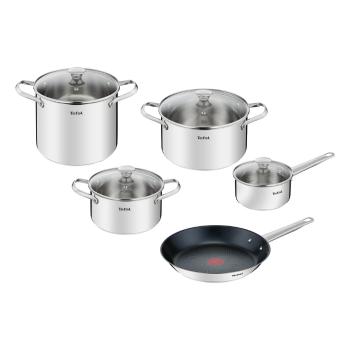 Set de vase pentru gătit 9 buc. din inox  Cook Eat – Tefal