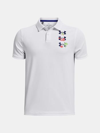 Under Armour UA Perf Paradise Graphic Tricou pentru copii Alb