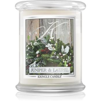 Kringle Candle Juniper & Laurel lumânare parfumată 411 g