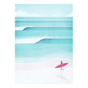 Poster 30x40 cm Surf Girl IV - Travelposter