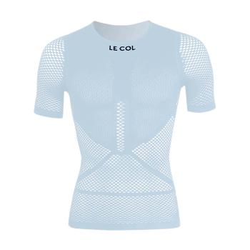 
                 LE COL Tricou de ciclism cu mânecă scurtă - PRO MESH - albastru deschis  
            