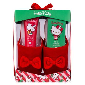 Accentra Set cadou pentru îngrijirea picioarelor cu papuci Hello Kitty