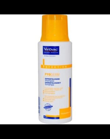 VIRBAC Șampon Pyoderm - antibacterian dermatologic și antifungic 200 ml