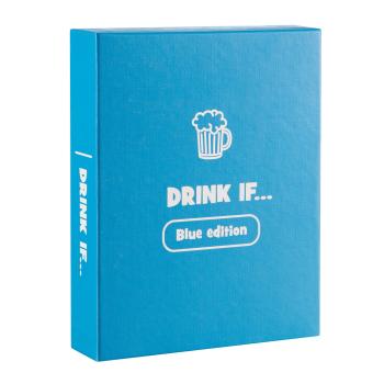 Spielehelden Drink if... Blaue Edition Joc de băut 100+ întrebări Număr de jucători: 2+ Vârstă: de la 18 ani în sus în limba engleză