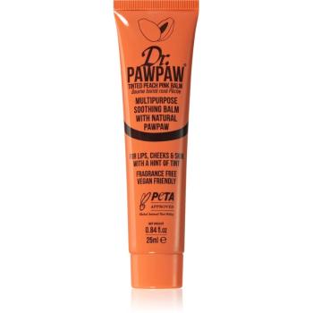 Dr. Pawpaw Peach Pink balsam tonic pentru buze si obraji 25 ml