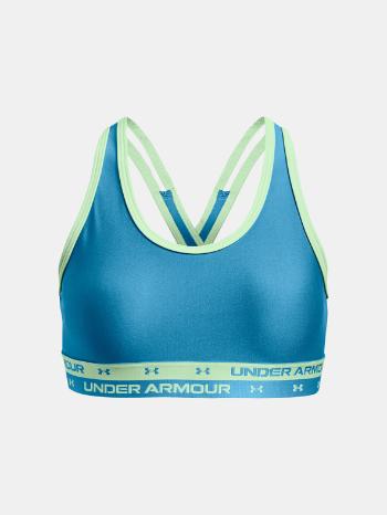 Under Armour Crossback Solid Sutien pentru fete Albastru