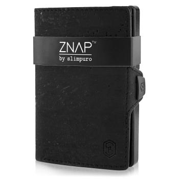 Slimpuro ZNAP, portofel subțire, 8 cărți, compartiment pentru monede, 8,9 × 1,5 × 6,3 cm (L × Î × l), protecție RFID