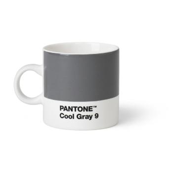 Cană Pantone Espresso, 120 ml, gri