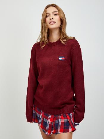 Tommy Jeans Pulover Roșu