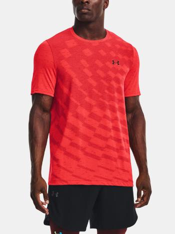 Under Armour UA Seamless Radial SS Tricou Roșu